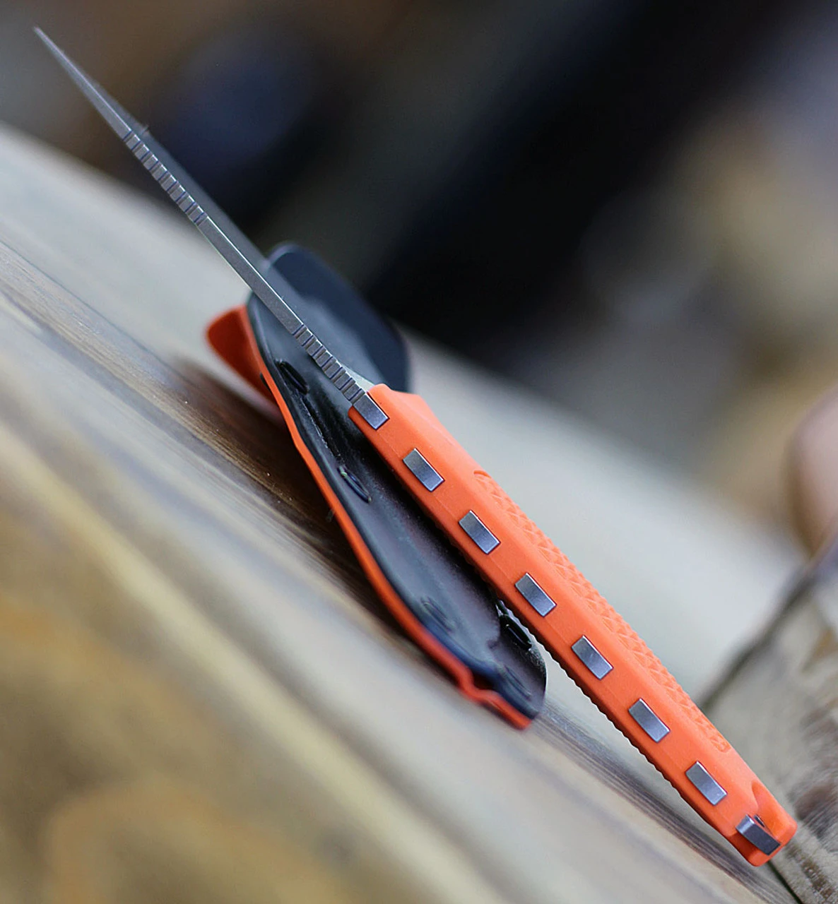 Benchmade Steep Country - Org Santoprene (3.54" CPM-S30V) 15006 5 Benchmade Steep Country - Org Santoprene (3.54" CPM-S30V) 15006 - Image 3