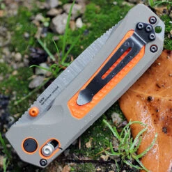 Benchmade Grizzly Ridge - Gry/Org Grivory (3.5" CPM-S30V) 15061 -Benchmade Knife Shop 15061.2 39204.1660055749