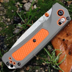 Benchmade Grizzly Ridge - Gry/Org Grivory (3.5" CPM-S30V) 15061 -Benchmade Knife Shop 15061.3 08699.1660055749