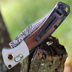 Benchmade 15085 Limited Edition Artist Series - Bull Elk ( 15085-2201 ) -Benchmade Knife Shop 15085 2201.2 70978.1662490956