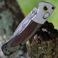 Benchmade 15085 Limited Edition Artist Series - Mallard Duck ( 15085-2203 ) -Benchmade Knife Shop 15085 2203.3 49555.1662491123