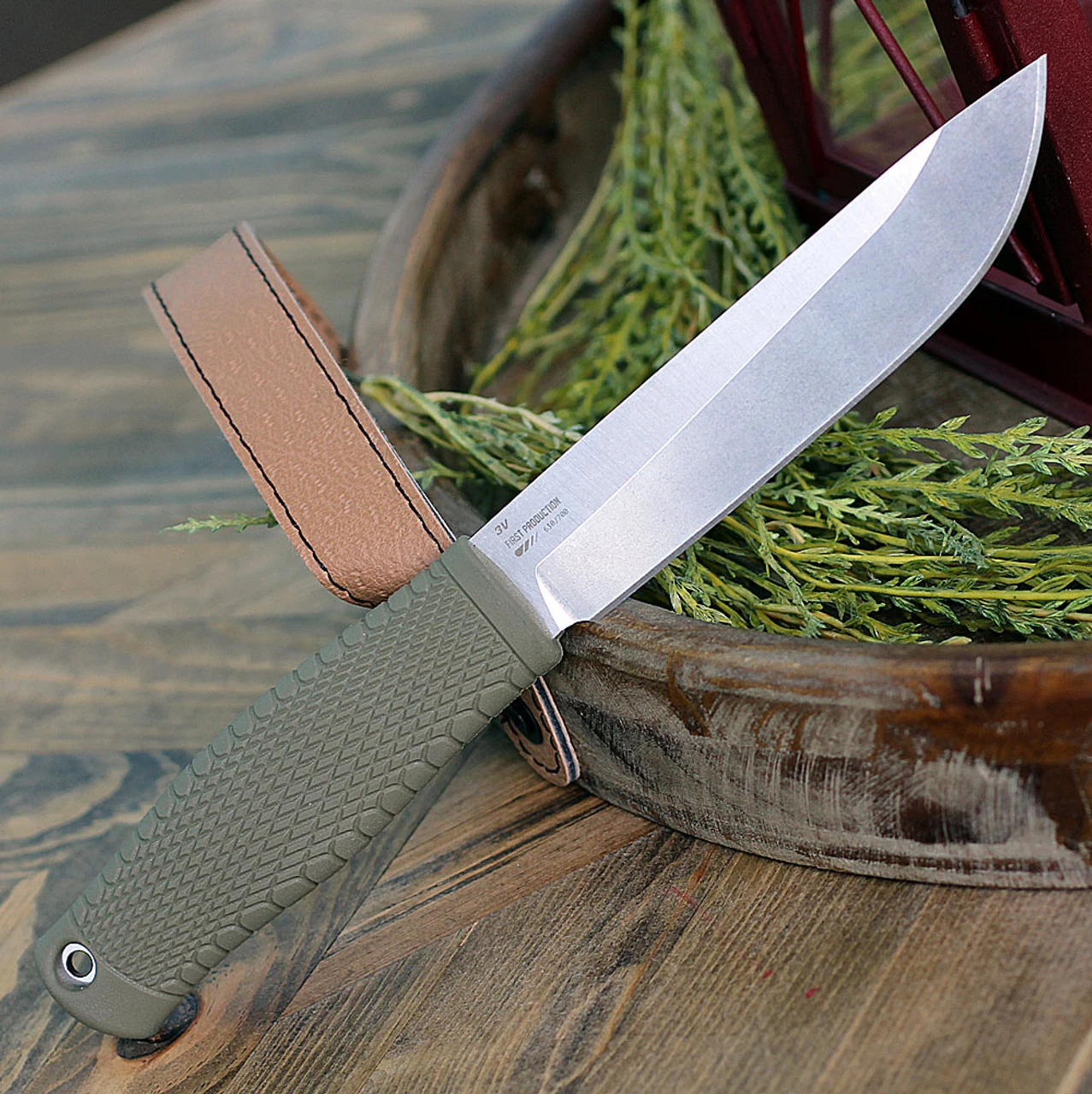 Benchmade Leuku -Santoprene (5.19" CPM-3V) 202 4 Benchmade Leuku -Santoprene (5.19" CPM-3V) 202 - Image 2