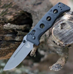 Benchmade ADAMAS - Blk G10 (3.82" CPM-CruWear) 275GY-1