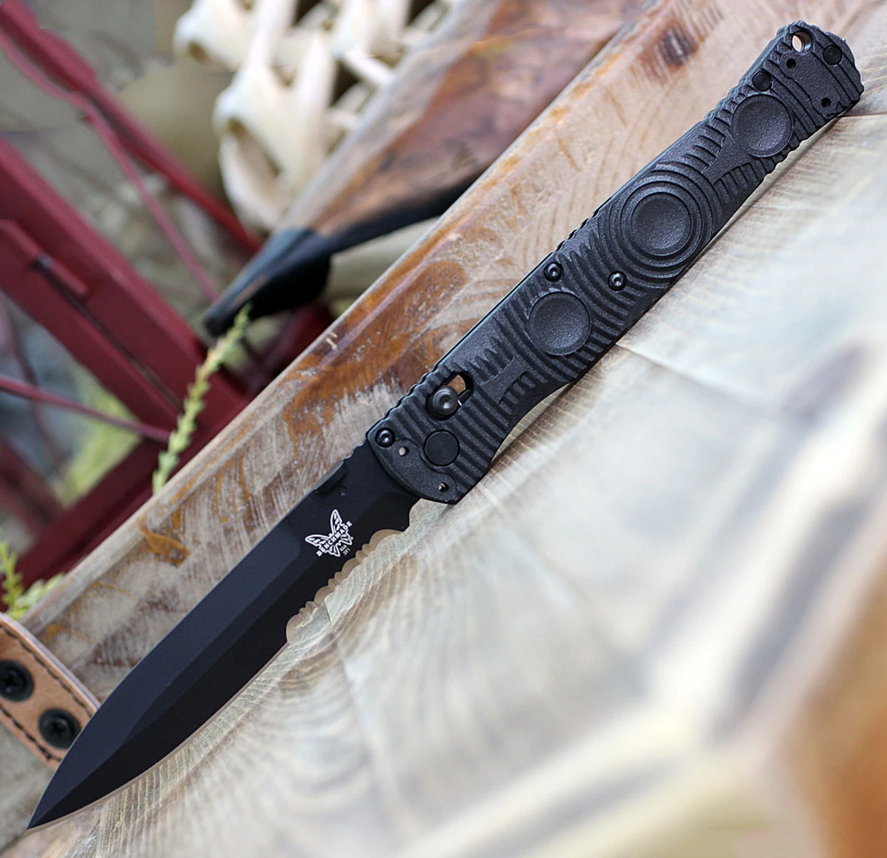 Benchmade SOCP Tactical - CF-Elite (4.47"CPM-D2 Ser) 391SBK 3 Benchmade SOCP Tactical - CF-Elite (4.47"CPM-D2 Ser) 391SBK