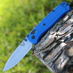 Benchmade Bugout - Blue Grivory (3.24" CPMS30V) 535