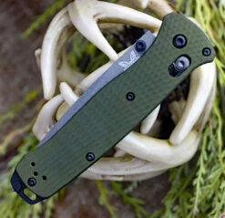 Benchmade Bailout - Grn Alum (3.38" CPM-M4) 537GY-1 -Benchmade Knife Shop 537GY 1.3 53063.1579034908