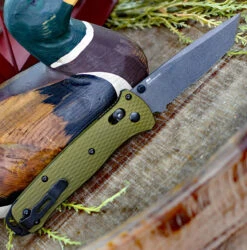 Benchmade Bailout - Grn Alum (3.38" CPM-M4) 537SGY-1 -Benchmade Knife Shop 537SGY 1.1 99787.1578583241