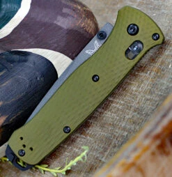 Benchmade Bailout - Grn Alum (3.38" CPM-M4) 537SGY-1 -Benchmade Knife Shop 537SGY 1.3 75324.1578583241