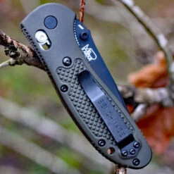 Benchmade Griptilian 551BKOD-S30V, 3.45" S30V Drop Point Black Plain Blade, OD Green Noryl GTX Handle -Benchmade Knife Shop 551bkod.2 21514.1566586150