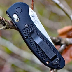 Benchmade Griptilian 551S-S30V, 3.45" S30V Drop Point Serrated Blade, Black Noryl GTX Handle DISCONTINUED -Benchmade Knife Shop 551s.2 58309.1566586175