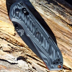 Benchmade Freek - Gry/Blk G10 (3.6" CPM-M4) 560BK-1 -Benchmade Knife Shop 560bk 1 12369.1659803666