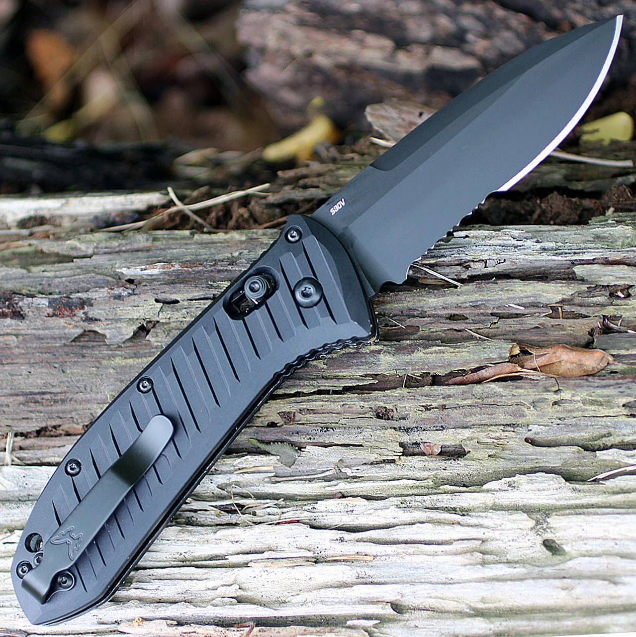 Benchmade Auto Presidio II - Blk Alum (3.72" CPM-S30V) 5700SBK 4 Benchmade Auto Presidio II - Blk Alum (3.72" CPM-S30V) 5700SBK - Image 2