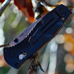 Benchmade Mini Barrage A/O - Blk Valox (2.91" CPM-154CM) 585S -Benchmade Knife Shop 585s.2 12949.1660244976