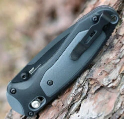 Benchmade Mini Boost A/O - Blk/Gry Grivory (3.1" CPM-S30V) 595BK -Benchmade Knife Shop 595bk.3 86297.1660056474