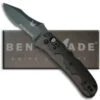 Benchmade Snody 4200SBK Auto Resistor Knife (3.45" Black Serr) -Benchmade Knife Shop 5snopdybkbladeserbhq
