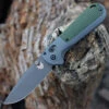 Benchmade Redoubt Gry/Grn Grivory (3.55" D2 BLK) 430BK -Benchmade Knife Shop BM430BK.4 07605.1658255350