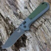 Benchmade Redoubt - Gry/Grn Grivory (3.55" D2 BLK) 430SBK -Benchmade Knife Shop BM430SBK.3 14023.1658176332