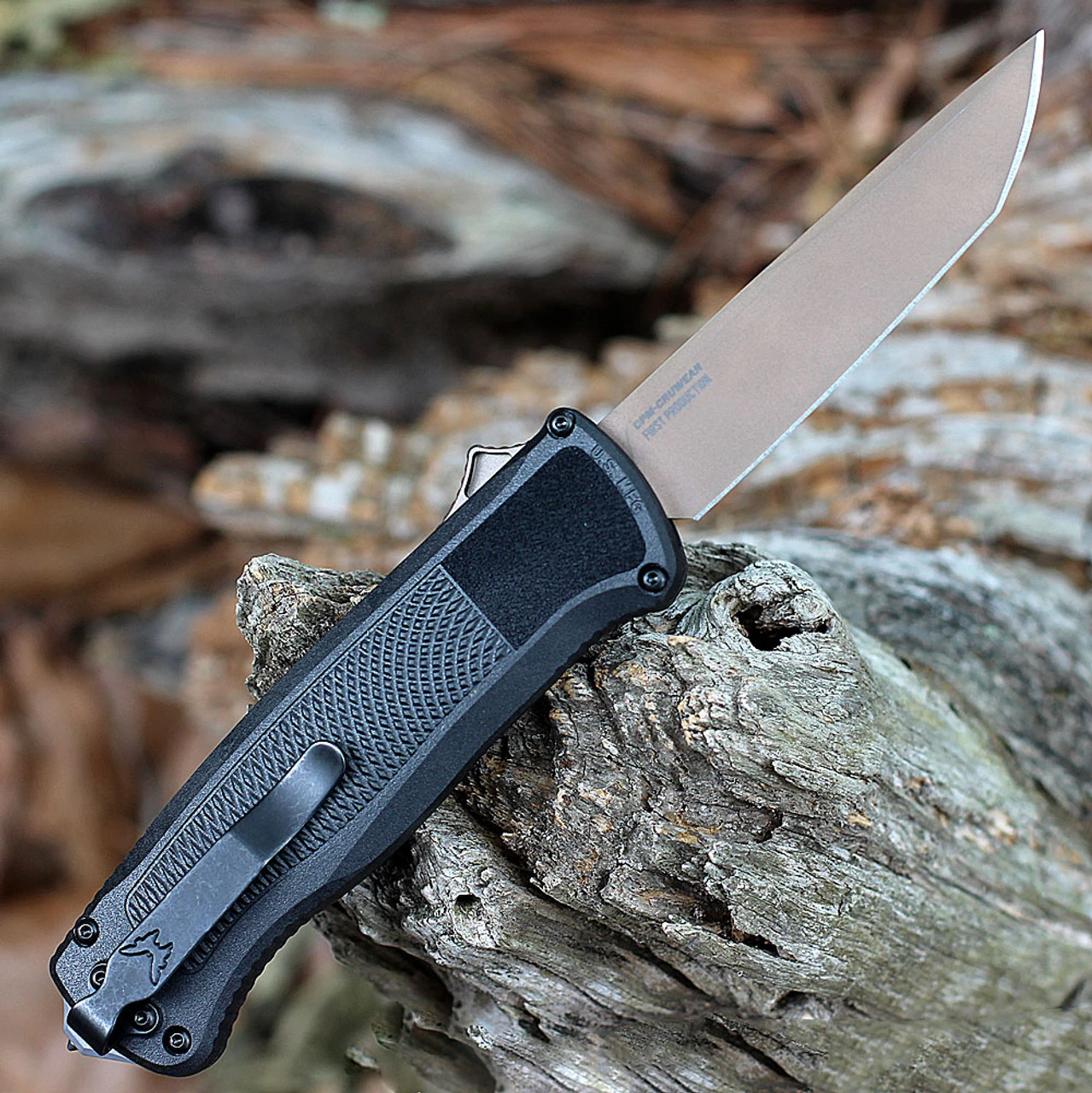 Benchmade Shootout OTF - CF-Elite (3.5" CruWear) 5370FE 4 Benchmade Shootout OTF - CF-Elite (3.5" CruWear) 5370FE - Image 2