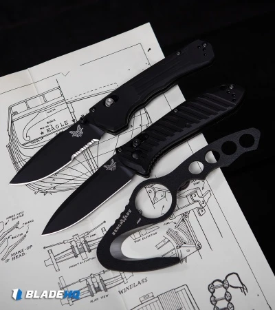 Benchmade 5750BK Mini Presidio II Automatic Knife (3.2" Black) 7 Benchmade 5750BK Mini Presidio II Automatic Knife (3.2" Black) - Image 5