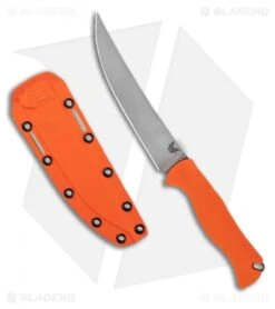 Benchmade Meatcrafter Hunting Fixed Blade Knife Orange (6.1" BB) 15500 9 Benchmade Meatcrafter Hunting Fixed Blade Knife Orange (6.1" BB) 15500 -Benchmade Knife Shop Benchmade 15500 Meatcrafter Hunting Fixed Blade Knife Orange 6.1 Satin BHQ 118559 LS Sheath