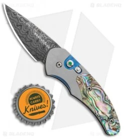Benchmade 3150-121 Impel Gold Class Gentleman's Auto Knife (1.98" Satin) #03 -Benchmade Knife Shop Benchmade 3150 121 Impel Gold Class Gentlemans Auto Damascus 3 BHQ 12889 jr bottlecap