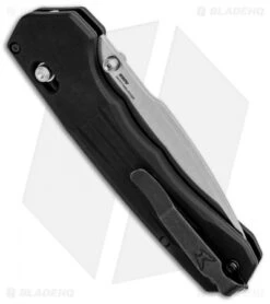 Benchmade 407 Vallation AXIS-Assist Knife Black (3.7" Stonewash) 8 Benchmade 407 Vallation AXIS-Assist Knife Black (3.7" Stonewash) -Benchmade Knife Shop Benchmade 407 Vallation AXIS Assist Black SW BHQ 84269 jr side