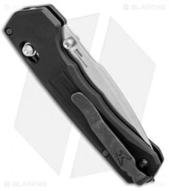 Benchmade 427 Mini Vallation AXIS-Assist Knife Black (3.2" Satin) -Benchmade Knife Shop Benchmade 427 Mini Valiation AXIS Assist Black Satin BHQ 97770 jr side