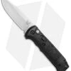 Benchmade 4400 Casbah Automatic Knife Black Grivory (3.4" Satin) -Benchmade Knife Shop Benchmade 4400 Casbah Black Grivory Satin 4400 BHQ 51626 jr 2