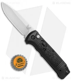 Benchmade 4400 Casbah Automatic Knife Black Grivory (3.4" Satin) -Benchmade Knife Shop Benchmade 4400 Casbah Black Grivory Satin 4400 BHQ 51626 jr bottlecap 2