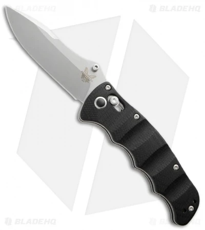 Benchmade Nakamura AXIS Lock Knife Black G-10 (3.08" Satin) 484 3 Benchmade Nakamura AXIS Lock Knife Black G-10 (3.08" Satin) 484