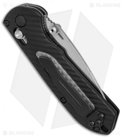 Benchmade Mini Freek AXIS Lock Knife Black/Gray (3" Stonewash) 565 4 Benchmade Mini Freek AXIS Lock Knife Black/Gray (3" Stonewash) 565 - Image 2