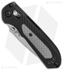 Benchmade Mini Freek AXIS Lock Knife Black/Gray (3" Stonewash) 565 8 Benchmade Mini Freek AXIS Lock Knife Black/Gray (3" Stonewash) 565 -Benchmade Knife Shop Benchmade 565 Mini Freek Black Gray satin BHQ 78762 er spine