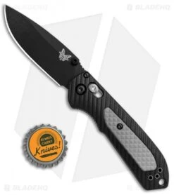 Benchmade Mini Freek AXIS Lock Knife Black/Gray (3" Black) 565BK 9 Benchmade Mini Freek AXIS Lock Knife Black/Gray (3" Black) 565BK -Benchmade Knife Shop Benchmade 565BK Mini Freek AXIS Lock Black Gray Black BHQ 78765 jr bottlecap