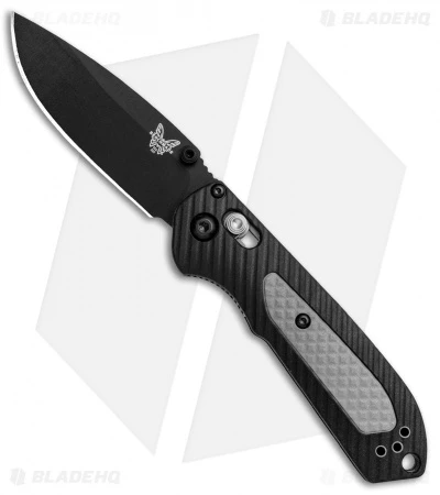 Benchmade Mini Freek AXIS Lock Knife Black/Gray (3" Black) 565BK 3 Benchmade Mini Freek AXIS Lock Knife Black/Gray (3" Black) 565BK