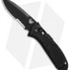 Benchmade 5750SBK Mini Presidio II Automatic Knife (3.2" Black Serr) -Benchmade Knife Shop Benchmade 5750 SBK Mini Presidio II black serr BHQ 78772 er