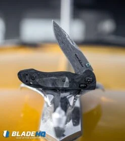 Benchmade 698-181 Foray Gold Class AXIS Lock Knife Marbled CF (3.2" Damasteel) 13 Benchmade 698-181 Foray Gold Class AXIS Lock Knife Marbled CF (3.2" Damasteel) -Benchmade Knife Shop Benchmade 698 181 Foray Gold Class AXIS Lock Knife Marbled CF Damasteel BHQ 78756 kp truck web