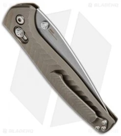 Benchmade 781 Anthem AXIS Lock Folding Knife Bronze Titanium (3.5" Stonewash) -Benchmade Knife Shop Benchmade 781 Anthem AXIS Bronze Ti SW BHQ 51621 jr side