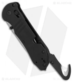 Benchmade 917 Tactical Triage Axis Lock Knife Black G-10 (3.4" Satin) -Benchmade Knife Shop Benchmade 917 Tactical Triage Black G10 satin BHQ 78781 er spine open