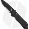 Benchmade 917SBK Tactical Triage AXIS Lock Knife Black G-10 (3.4" Black Serr) 2 Benchmade 917SBK Tactical Triage AXIS Lock Knife Black G-10 (3.4" Black Serr) -Benchmade Knife Shop Benchmade 917SBK Tactical Black G10 Black Serr BHQ 78783 er