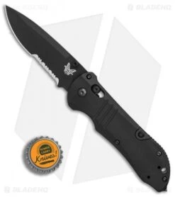 Benchmade 917SBK Tactical Triage AXIS Lock Knife Black G-10 (3.4" Black Serr) 11 Benchmade 917SBK Tactical Triage AXIS Lock Knife Black G-10 (3.4" Black Serr) -Benchmade Knife Shop Benchmade 917SBK Tactical Black G10 Black Serr BHQ 78783 er bottlecap
