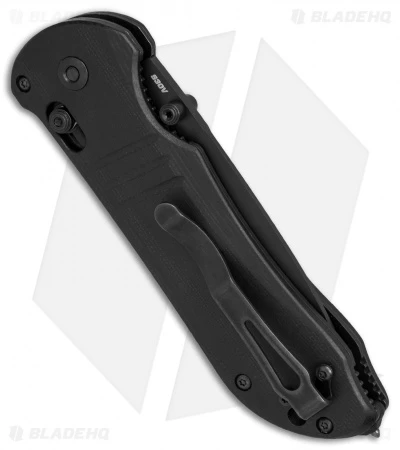 Benchmade 917SBK Tactical Triage AXIS Lock Knife Black G-10 (3.4" Black Serr) 4 Benchmade 917SBK Tactical Triage AXIS Lock Knife Black G-10 (3.4" Black Serr) - Image 2