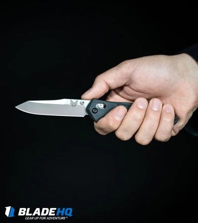 Benchmade 940 Osborne AXIS Lock Knife Green (3.4" Black) 940BK 5 Benchmade 940 Osborne AXIS Lock Knife Green (3.4" Black) 940BK - Image 3