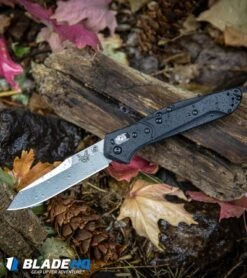 Benchmade 940-2 Osborne AXIS Lock Knife Black G-10 (3.4" Satin) 940-2 -Benchmade Knife Shop Benchmade 940 2 Osborne AXIS Lock Knife Black G 10 Satin 940 2 BHQ36208 kp woods web