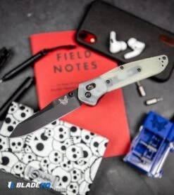 Benchmade 940 Osborne AXIS Lock Knife Natural G-10 (3.4" Black M4) -Benchmade Knife Shop Benchmade 940 Osborne AXIS Lock Knife Natural G 10 Black M4 BHQ 114142 kp pocket web