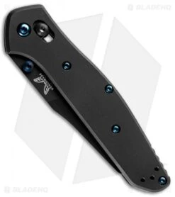 Benchmade 940 Osborne AXIS Lock Knife Titanium (3.4" DLC S90V) 940BK-2003 8 Benchmade 940 Osborne AXIS Lock Knife Titanium (3.4" DLC S90V) 940BK-2003 -Benchmade Knife Shop Benchmade 940 Osborne AXIS Lock Ti DLC 940BK 2003 BHQ 116984 jr side