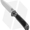 Benchmade 9750 Mini Coalition Automatic Knife Gray Al/Black G-10 (2.9" Satin) -Benchmade Knife Shop Benchmade 9750 Mini Coalition gray al black G10 satin BHQ 75501 er 2