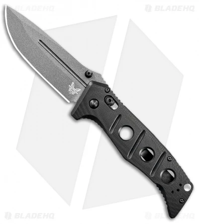 Benchmade Adamas AXIS Lock Knife Black G-10 (3.8" Gray) 275GY-1 3 Benchmade Adamas AXIS Lock Knife Black G-10 (3.8" Gray) 275GY-1