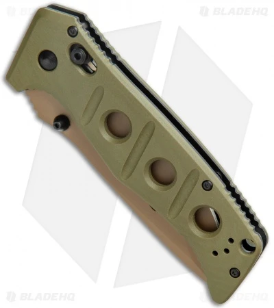 Benchmade Adamas AXIS Lock Knife Olive G-10 (3.8" FE) 275FE-2 4 Benchmade Adamas AXIS Lock Knife Olive G-10 (3.8" FE) 275FE-2 - Image 2