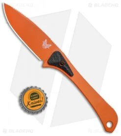 Benchmade Altitude Fixed Blade Knife Orange + Carbon Fiber (3" Orange) 15200ORG -Benchmade Knife Shop Benchmade Altitude Orange 15200ORG BHQ 78767 jr bottlecap
