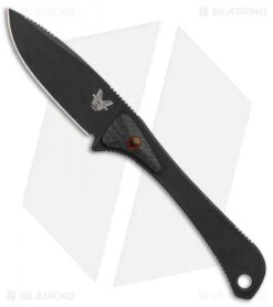 Benchmade Altitude Fixed Blade Knife (3" Black) 15200DLC